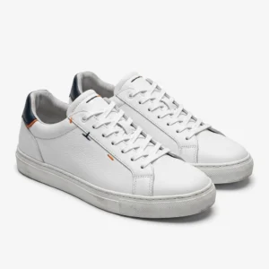 Premium Men's White Casual Sneakers
